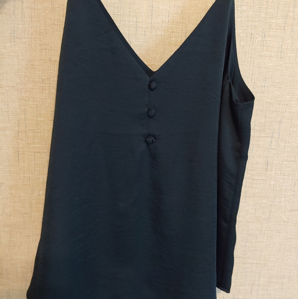 Express green spaghetti strap shirt